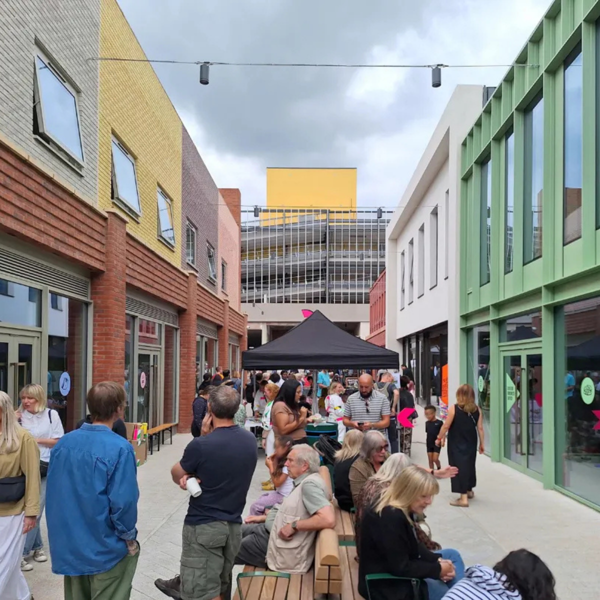 King Street Manchester for Bruntwood and Trafford Council with Feilden Clegg Bradley Studios Studio Mutt Exterior Architecture Booth King Partnership Civic and Avison Young